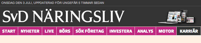 - En ofattbar känsla, säger bolagets nytillträdde vd Tomas Lydahl till SvD Näringsliv.