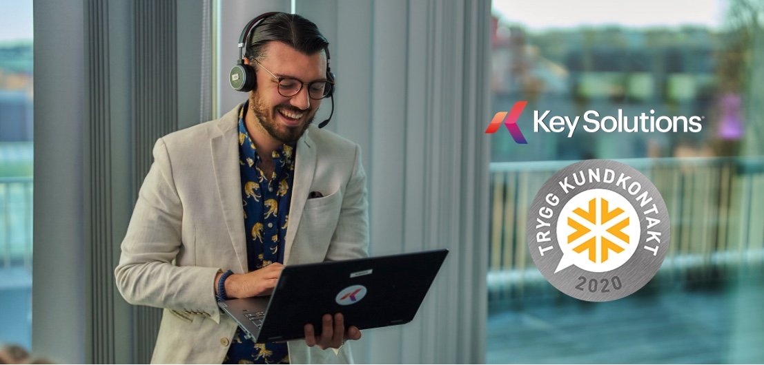 Key Solutions får utmärkelsen Trygg Kundkontakt