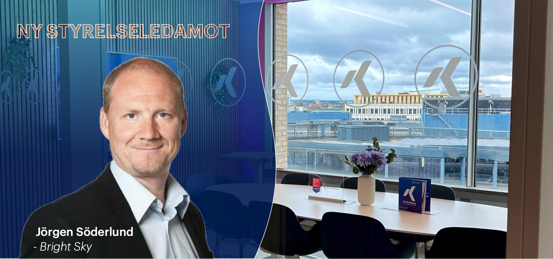 Ny Styrelseledamot, Bright Sky, Key Solutions, Kontor, Office Inspiration