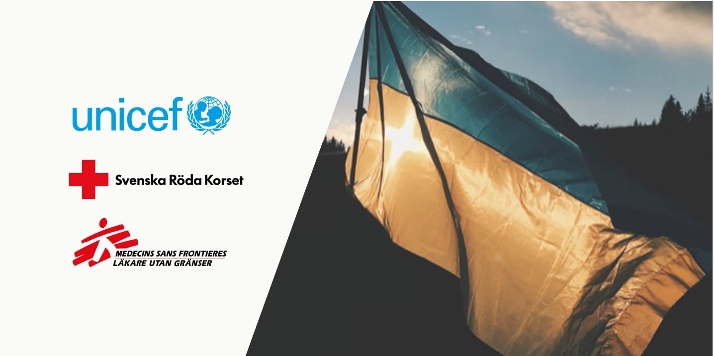 Kriget i Ukraina: Stöd till hjälporganisationer och människor i nöd