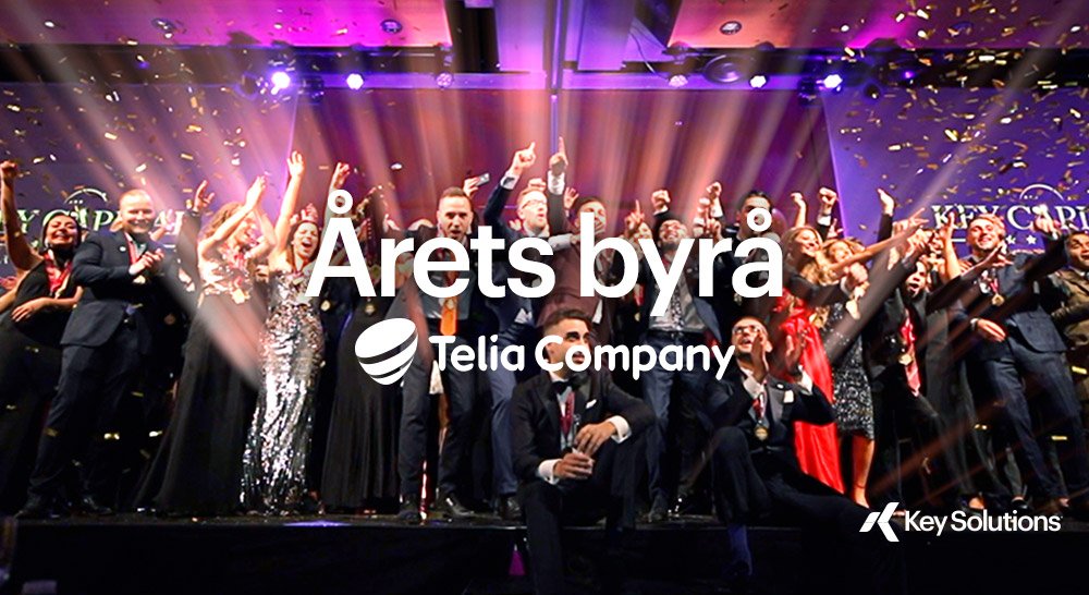 Key Solutions vinner det prestigefulla priset Årets Byrå FM 2019