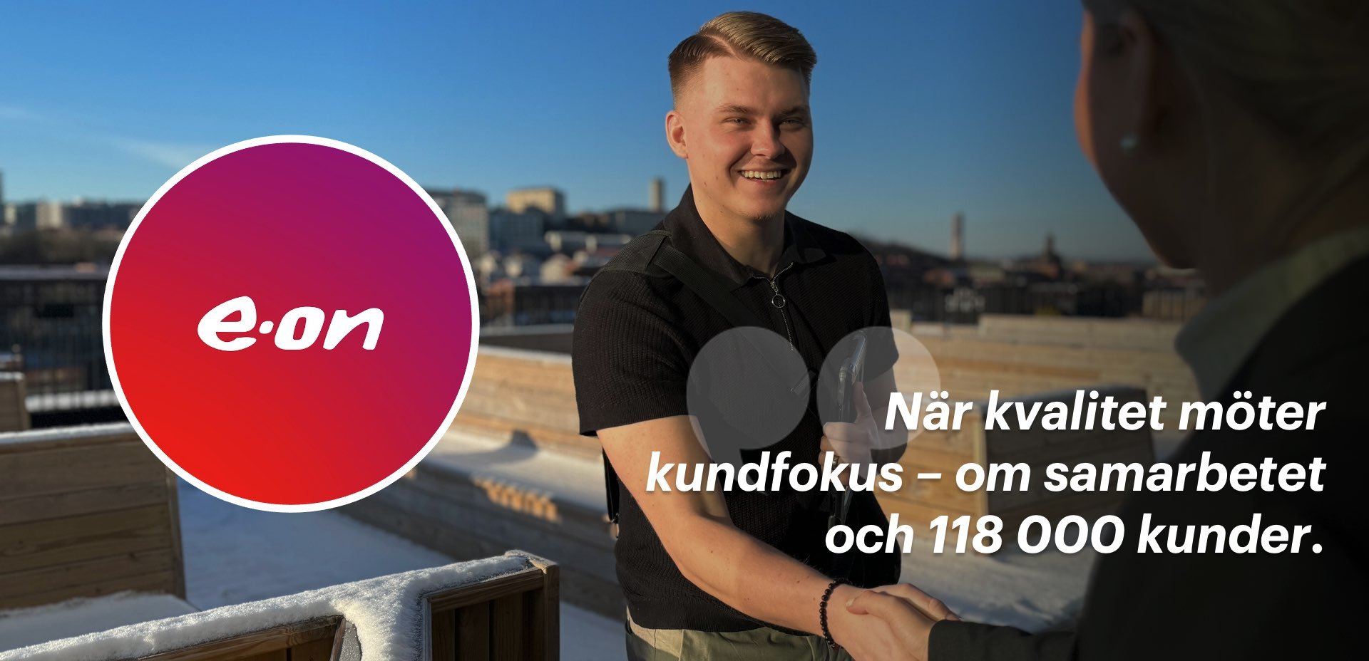 Key Solutions och E.ON firar 118 000 kunder